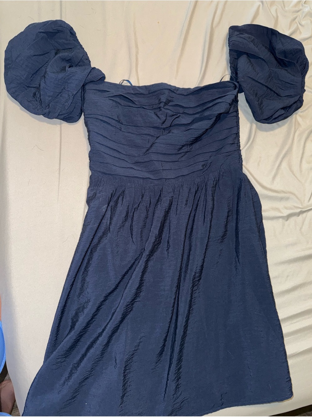 NWT Abercrombie Puff Sleeve Dress - Removable sleeves / strapless